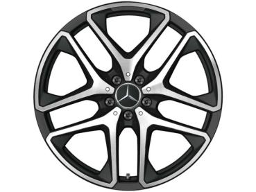 AMG 5 Doppelspeichen Felge 20 Zoll GLC Baureihe C253/ X253 A25340137007X36 AMG 5 Doppelspeichen Felge 20 Zoll GLC Baureihe C253/ X253 A25340137007X36