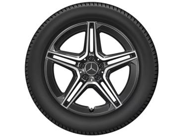 AMG 5-Doppelspeichen-Rad GLC, 19 Zoll glanzgedreht