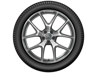 Mercedes GLC AMG Felge 20 Zoll titangrau glanzgedreht