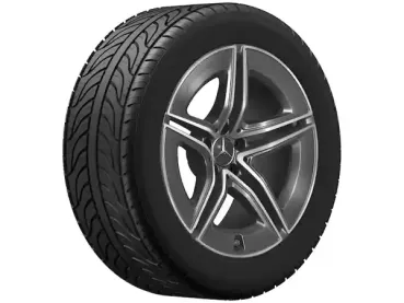 Preview: Original Mercedes-Benz AMG 19 Zoll 5-Doppelspeichen-Rad für GLC C254 - A25440111007Y51