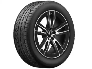 Preview: Original Mercedes-Benz 19 Zoll 5-Doppelspeichen-Rad, Aero für GLC C254 - A25440159007X23