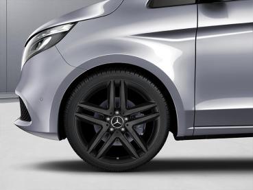 Preview: 5 Doppelspeichen Felge 19 Zoll V-Klasse Baureihe 447  A44740145007X35 Preview: Mercedes V-Klasse Baureihe 447 ausgestattet mit der eleganten 5 Doppelspeichen Felge in 19 Zoll, die dem Fahrzeug einen sportlichen und modernen Look verleiht.