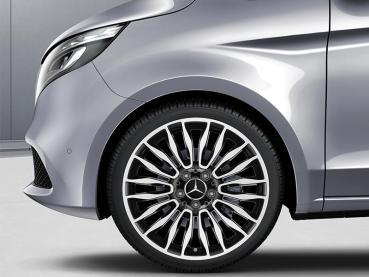 Preview: 10 Doppelspeichen Felge 18 Zoll V-Klasse Baureihe 447 A44740137007X23 Preview: Mercedes Benz Alufelge V-Klasse A44740137007X23