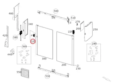 Mercedes-Benz Marco Polo Verriegelung Teilesatz A4477100300