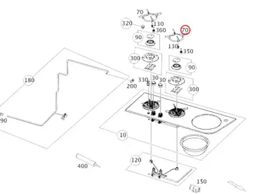 Original Mercedes-Benz Marco Polo Topfträger Baureihe 447