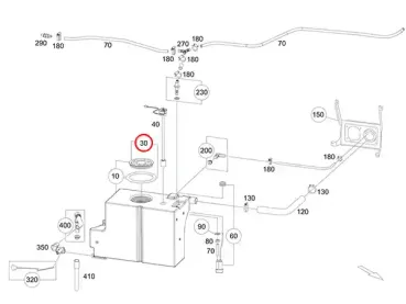 Mercedes-Benz Marco Polo Verschlussdeckel Frischwassertank 447