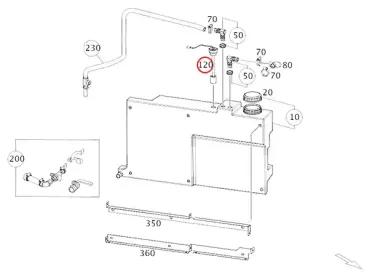 Original Abwassertank Sensor Mercedes Marco Polo 447