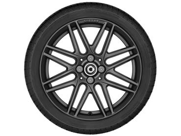 Preview: BRABUS Monoblock IX Leichtmetallfelge 17 Zoll smart fortwo Baureihe A453/ C453/ W453 A4534012801