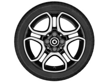 Preview: 10 Speichen Leichtmetallfelge 15 Zoll smart fortwo Baureihe A453/ C453/ W453