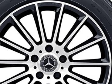 AMG Vielspeichen-Leichtmetallrad 20 Zoll in Schwarz für Mercedes-Benz G-Klasse BR463, passend für Reifengröße 275/50R20, Vorder- und Hinterachse, Artikelnummer A46340117007X23 AMG Vielspeichen-Leichtmetallrad 20 Zoll in Schwarz für Mercedes-Benz G-Klasse BR463, passend für Reifengröße 275/50R20, Vorder- und Hinterachse, Artikelnummer A46340117007X23