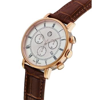 Preview: Zeitloses Design trifft auf präzise Funktionalität – der klassische Herren-Chronograph