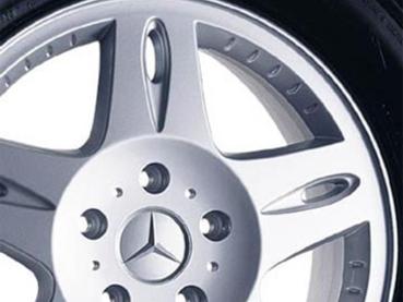 Preview: G-Klasse Winterrad 5-Speichen Silber 265/60 R18 110H Continental Conti4x4WinterContact MO Q440301110200