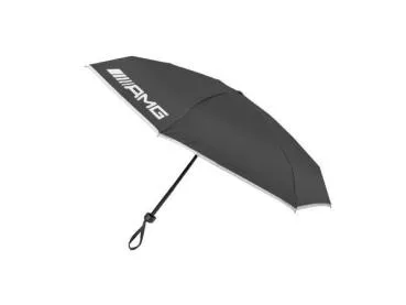 Mini-Taschenschirm mit Mercedes-Benz AMG Logo – Kompakter Schutz, hochwertig verarbeitet