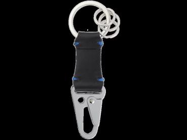 Preview: Schlüsselanhänger schwarz/blau