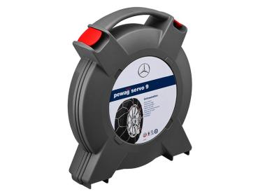 Preview: Schneekette pewag servo 9 A/B-Klasse & CLA 16 Zoll Baureihe W177/W247 & C118 B67550114