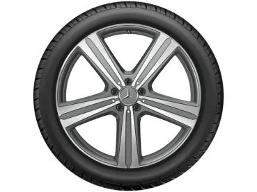 GLE-Klasse Winterkompletträder (4 Stück) 5-Speichen Grau Matt Glanzgedreht 275/45 R21 107V Pirelli Scorpion Winter MO Q440301711520/30/40/50