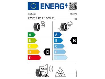 Preview: E-Klasse Junge Räder Winterkomplettrad AMG 5-Doppelspeichen-Rad Tantalgrau Glanzgedreht 275/35 R19 100V XL Pilot Alpin 5 MO Q440141512640G2