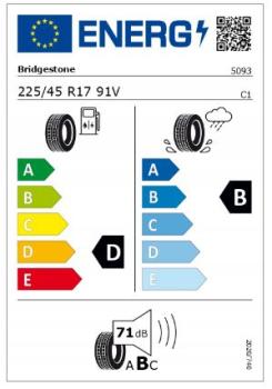 Preview: A-Klasse Baureihe 176 Sommerkomplettrad 5-Doppelspeichen-Rad Tremolit-metallic 225/45 R17 Q44023191055