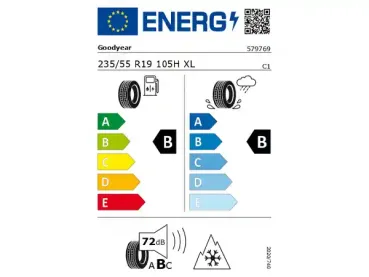 Preview: Mercedes-Benz Winterradsatz 19 Zoll mit Goodyear UltraGrip Performance+