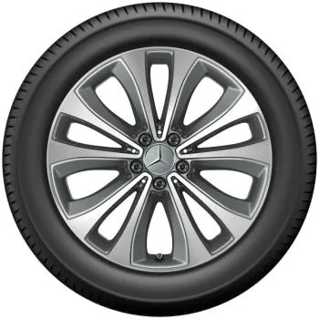 GLE Winterkomplettrad 5-Doppelspeichen-Rad 255/50 R19 107V XL Pirelli Scorpion Winter MO GLE Baureihe 167 Q44030171138A/39A