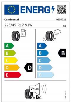 Preview: A-Klasse Baureihe 176 Sommerkomplettrad 5-Doppelspeichen-Rad Tremolit-metallic 225/45 R17 Q440641110210