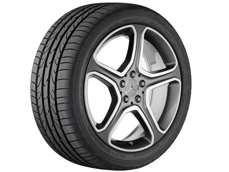 5 Speichen Felge 17 Zoll glanzgedreht Klassen: A/B/CLA    A24640119027X44 5 Speichen Felge 17 Zoll glanzgedreht Klassen: A/B/CLA    A24640119027X44