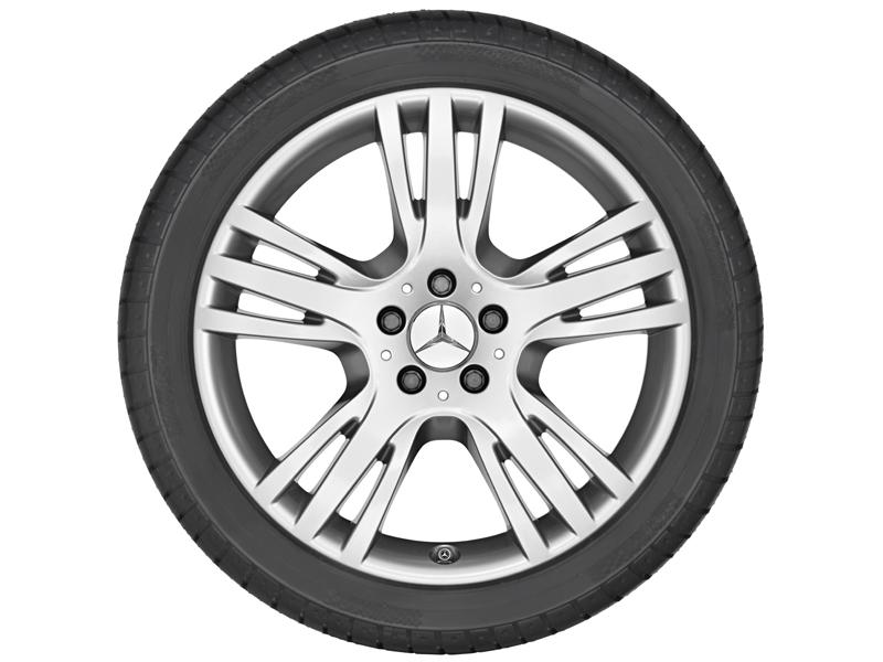 Original Leichtmetallrad Mercedes-Benz für GLK X204 – titansilber