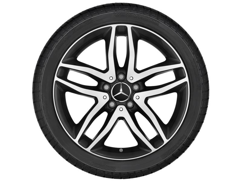 Schwarze Mercedes-Benz Felge GLA 18 Zoll Schwarze Mercedes-Benz Felge GLA 18 Zoll