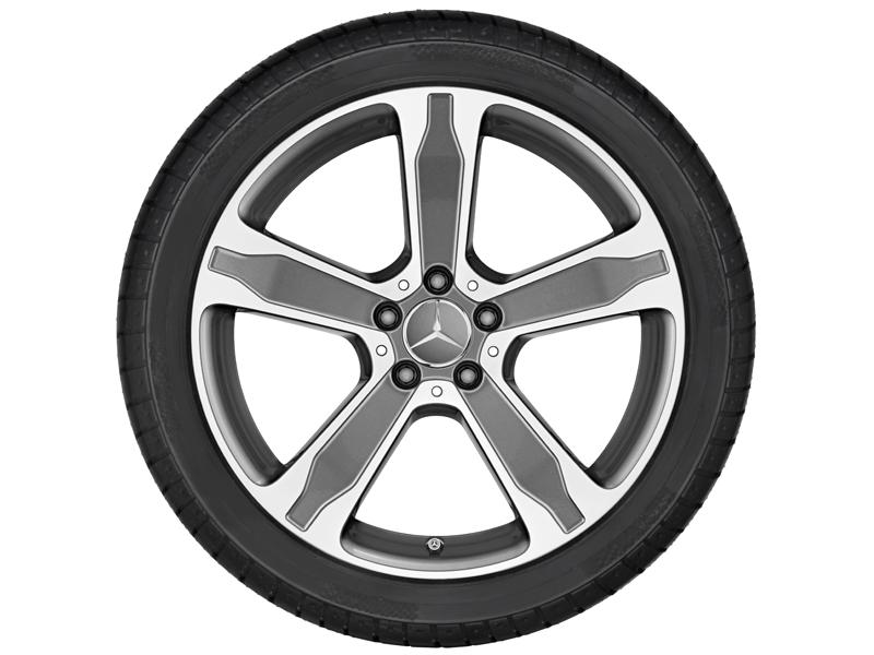 Mercedes GLA Leichtmetallrad tremolit-metallic
