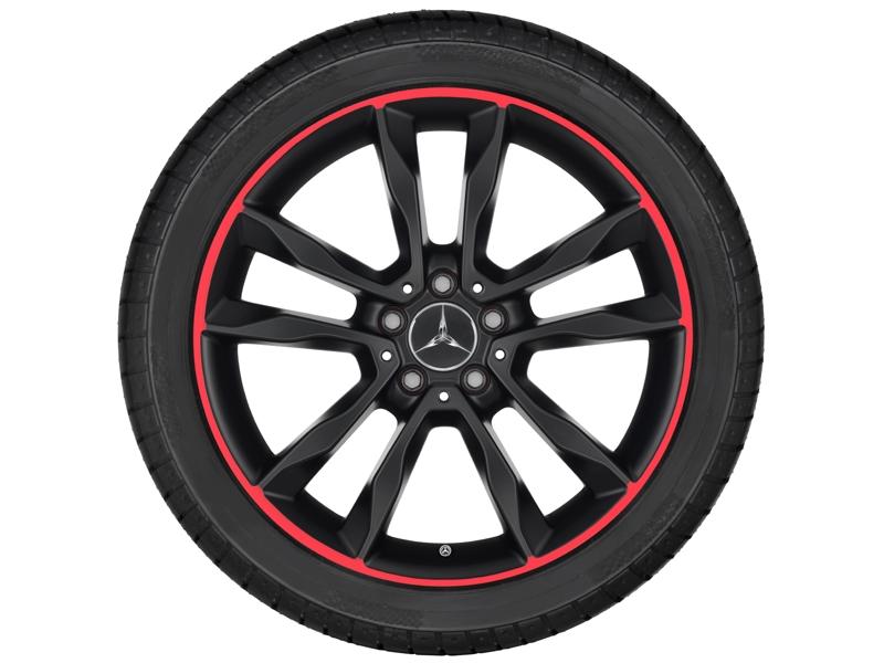 Mercedes GLA X156 19 Zoll Felge Schwarz Matt