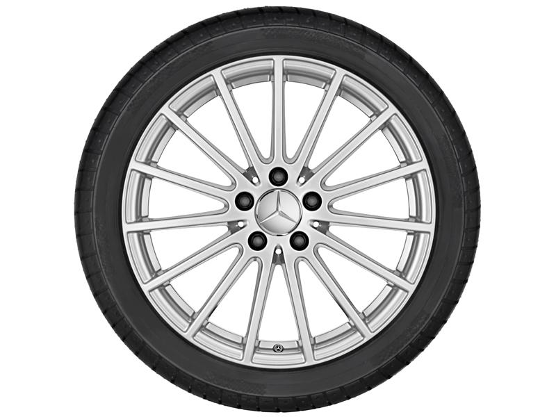 Mercedes-Felge 18 Zoll, vanadiumsilber Mercedes-Felge 18 Zoll, vanadiumsilber