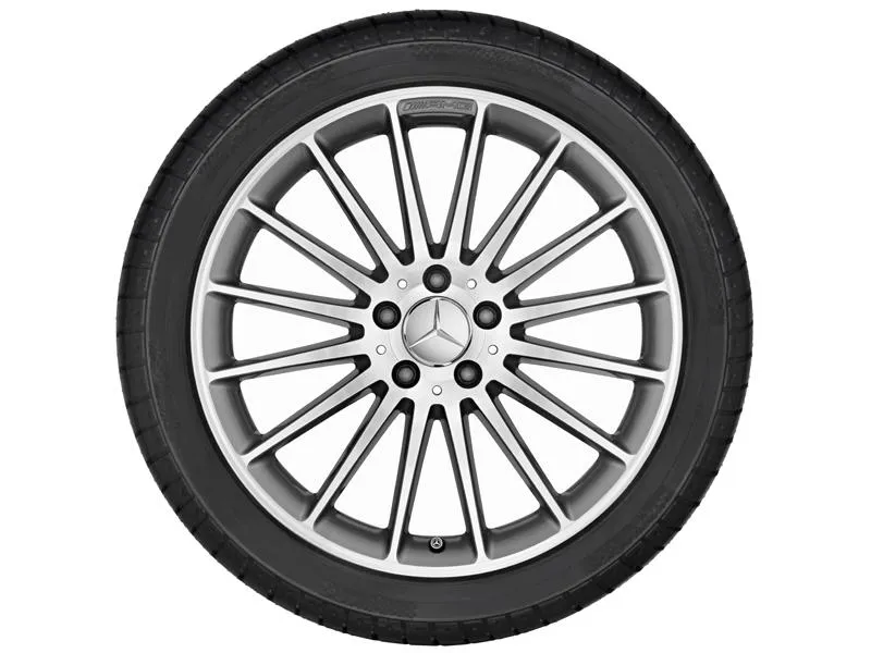 19 Zoll AMG Felge in Titangrau