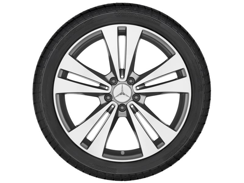 5 Doppelspeichenfelge 19 Zoll für CLS C218/X218 5 Doppelspeichenfelge 19 Zoll für CLS C218/X218