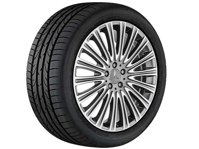 Mercedes 20 Zoll Felge Grau Himalaya – Vorderachse