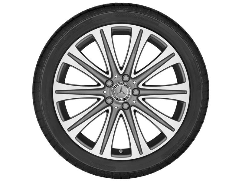 Tremolit-metallic Alufelge für E-Klasse W213 Hinterachse