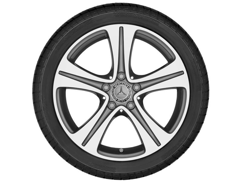 Mercedes-Felge 17 Zoll, tremolit-metallic