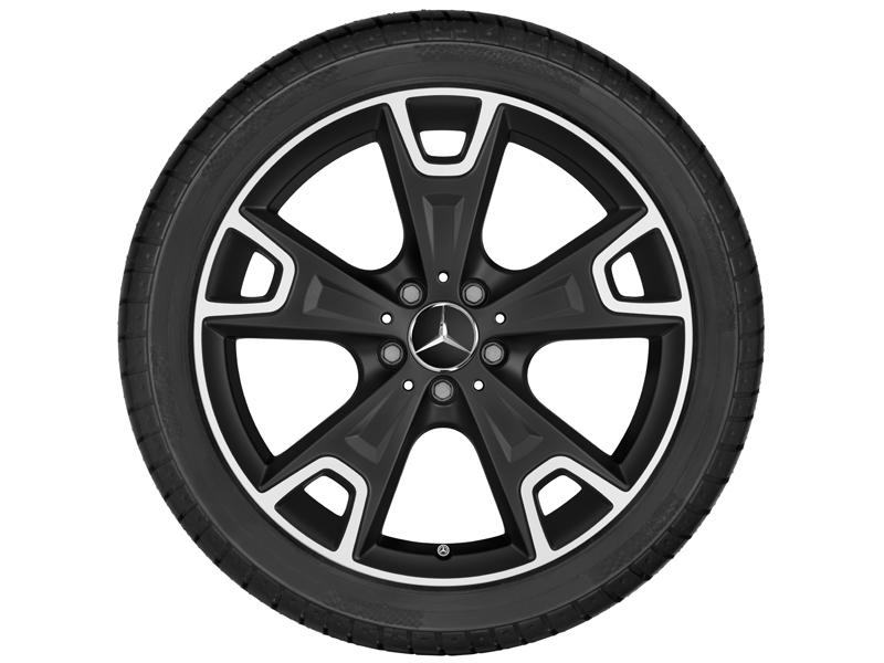 GLA X156 Felge in schwarz matt