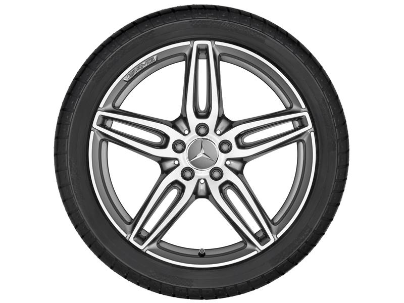 AMG Felge 18 Zoll titangrau