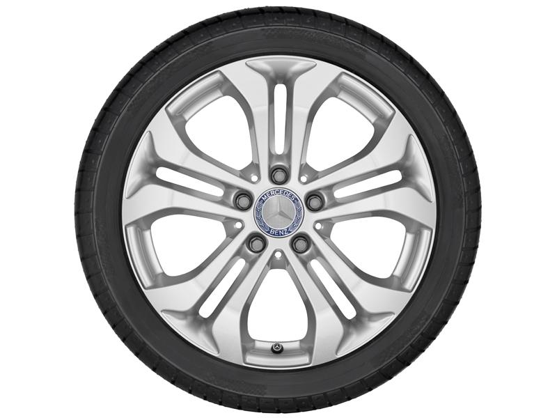 5 Doppelspeichen Felge 17 Zoll GLC Baureihe X 253 A25340106007X45