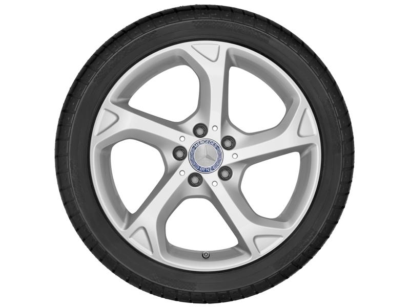7Jx18 ET46 Felge in vanadiumsilber für Mercedes GLA X156 7Jx18 ET46 Felge in vanadiumsilber für Mercedes GLA X156