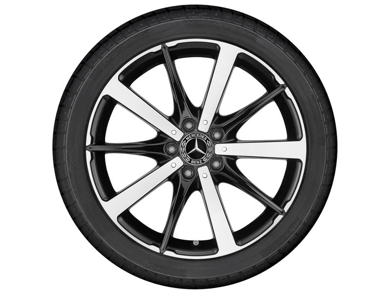 10 Speichen Felge 18 Zoll glanzgedreht C-Klasse Baureihe 205