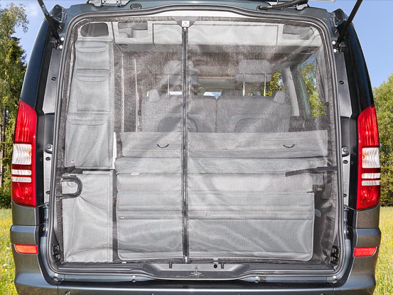 FLYOUT Insektenschutz Heckklappe Mercedes Viano Marco Polo