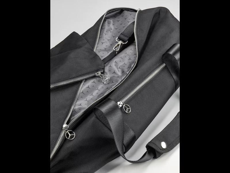 Schwarzer Weekender – Premium Reisetasche