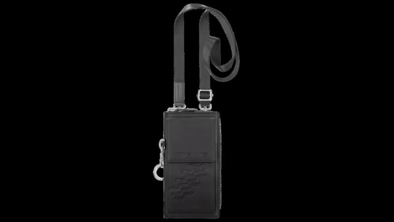AMG Smartphone Tasche längenverstellbarer Gurt mit Karabinern
