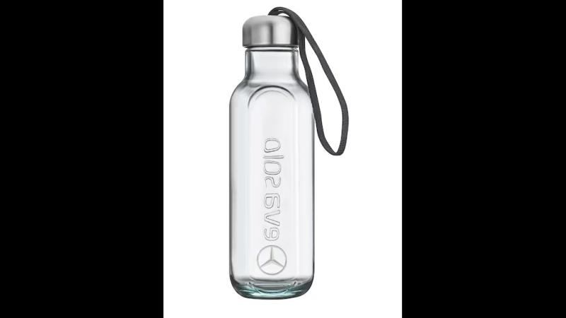 Glastrinkflasche Mercedes-Benz