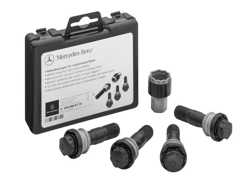 Radsicherungssatz schwarz GLE Baureihe V167 A0009909719 Radsicherungssatz schwarz GLE Baureihe V167 A0009909719