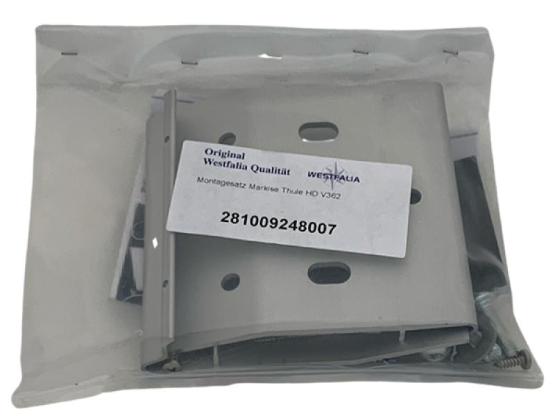 Montagesatz 281009248007 für Thule Markise, ideal für Ford Nugget Plus L2 und Nugget L1 mit Hochdach - Einfache Installation und maßgeschneiderte Passform für Ihr Wohnmobil.