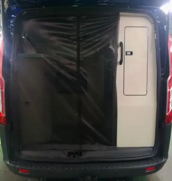Moskitonetz für die Heckklappe Westfalia Nugget