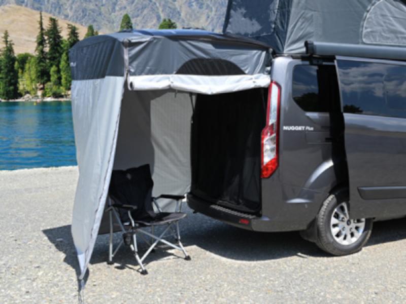Heckklappensichtschutz für Westfalia Nugget