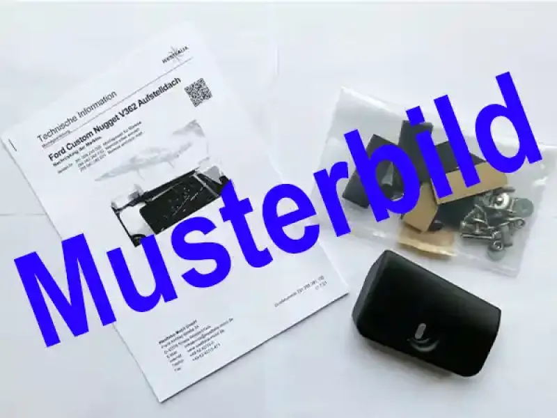 Beiliegende Montageanleitung für den Westfalia Montagesatz.